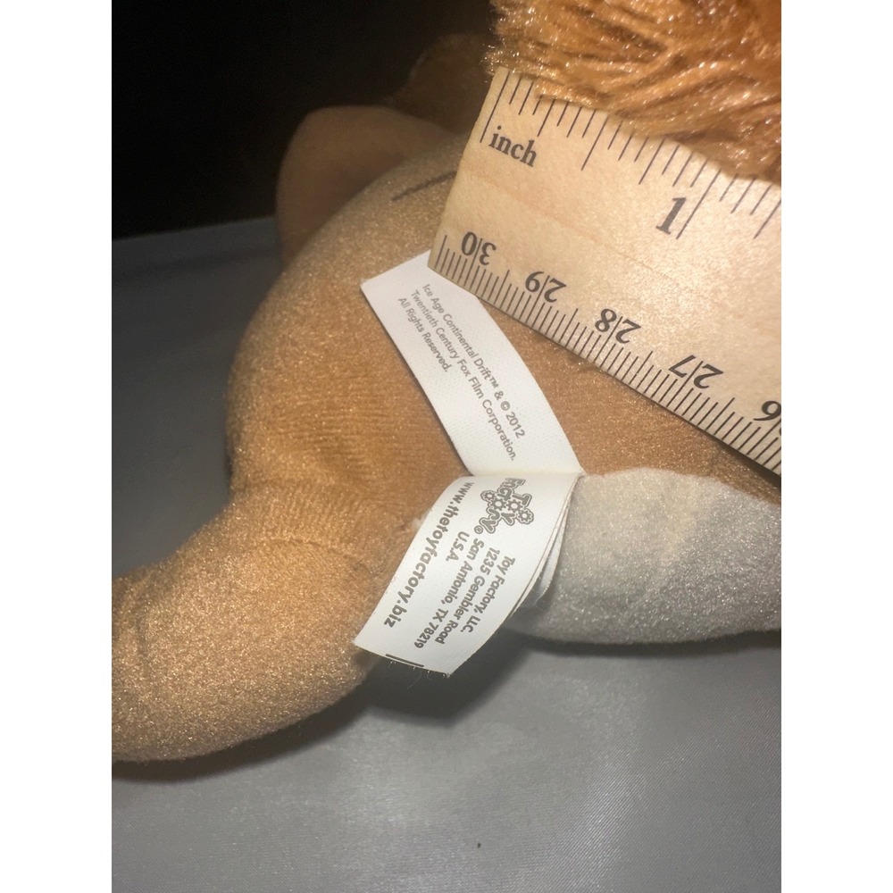 Ice Age Continental Drift Scrat Plush Toy Factory 2012 Saber-Toothed Squirrel - Picture 7 of 7